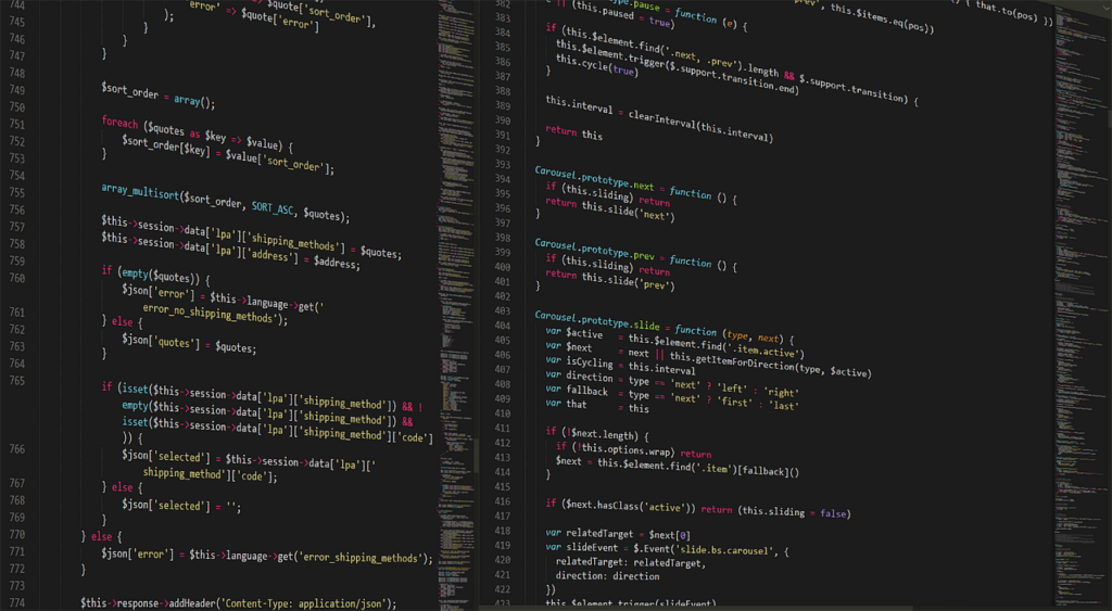 Código HTML com canonical tag — implementação de SEO técnico no código do site