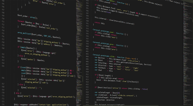 Código HTML com canonical tag — implementação de SEO técnico no código do site