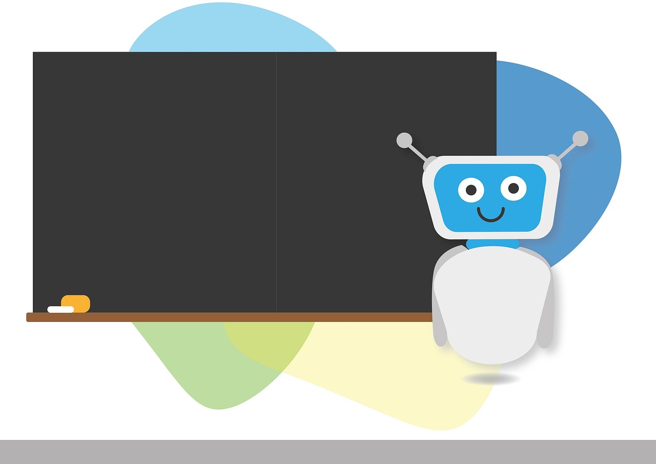 Robot futurista com IA — LLMs e o impacto no SEO e marketing digital